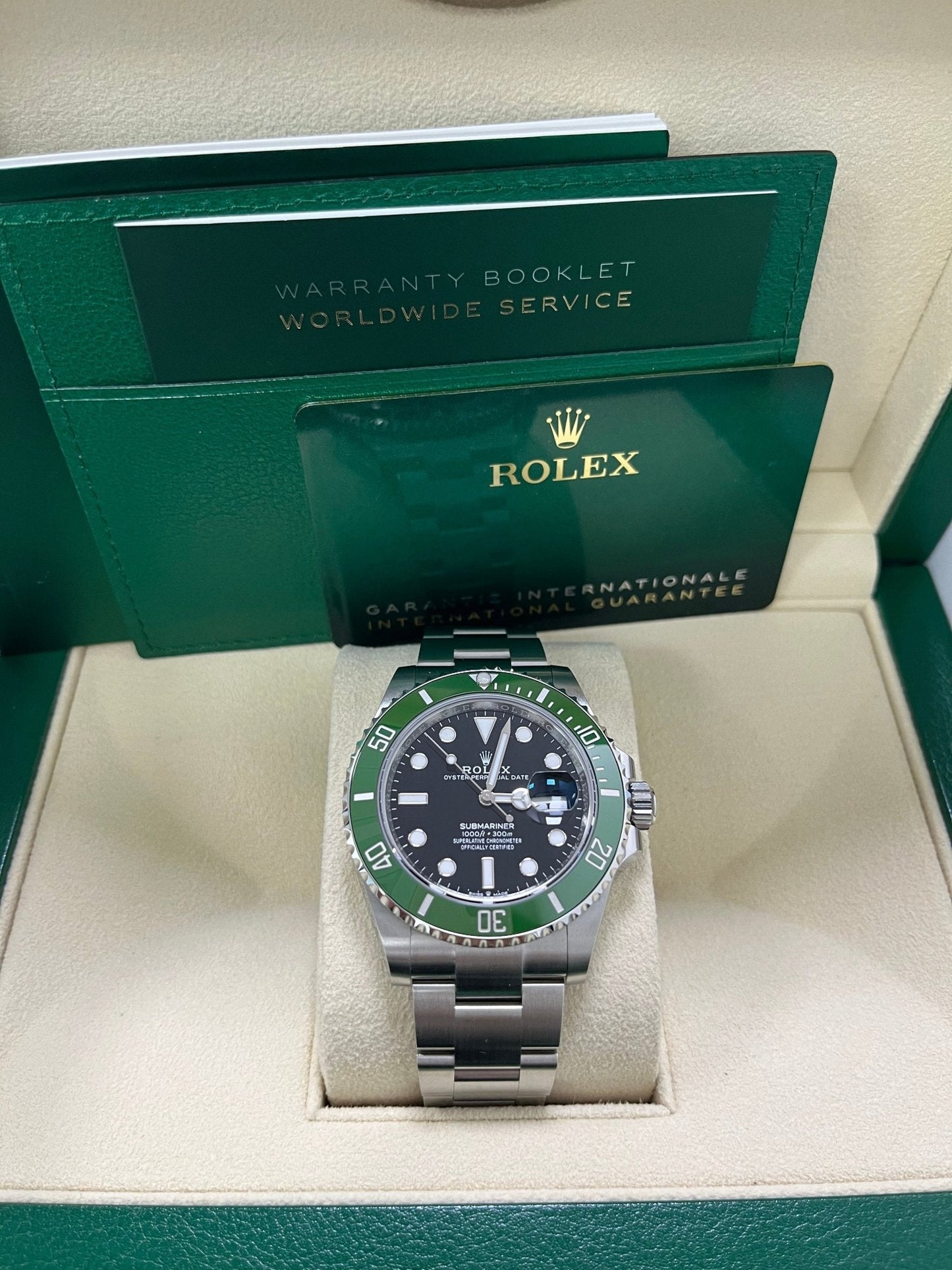 Rolex Submariner Date 41mm Black Dial NEW RELEASE Kermit MKII Bezel 126610LV