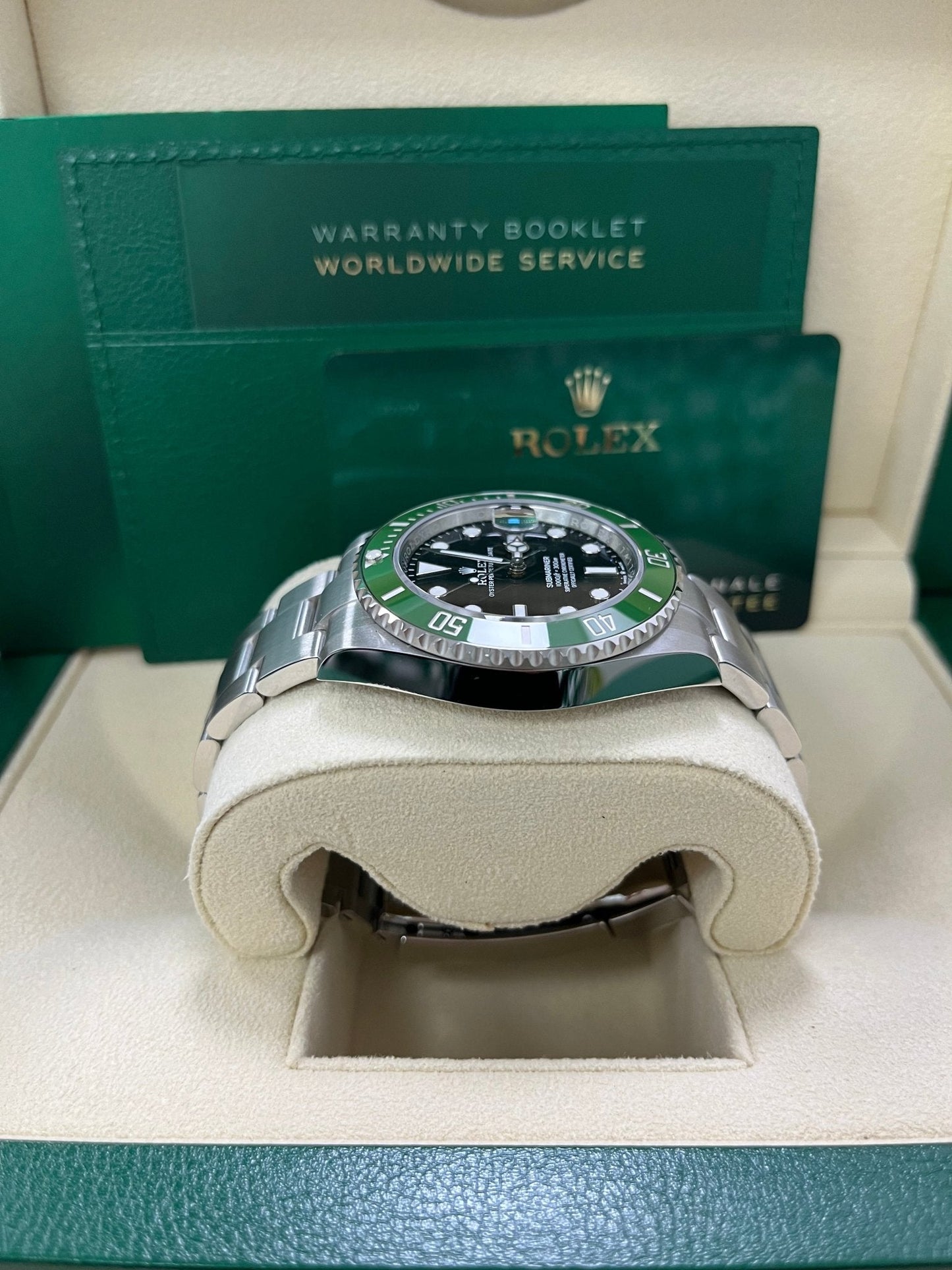 Rolex Submariner Date 41mm Black Dial NEW RELEASE Kermit MKII Bezel 126610LV