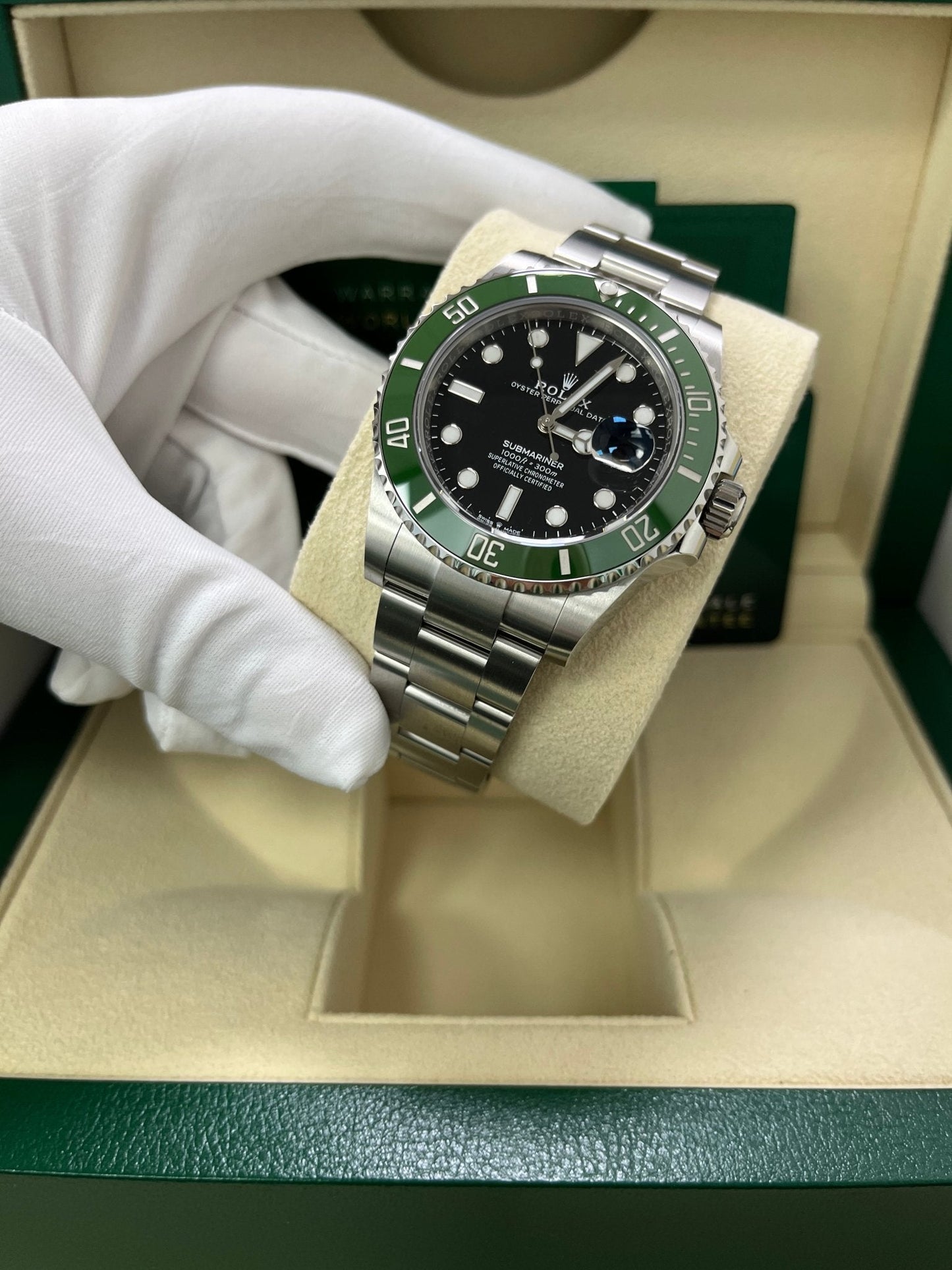 Rolex Submariner Date 41mm Black Dial NEW RELEASE Kermit MKII Bezel 126610LV