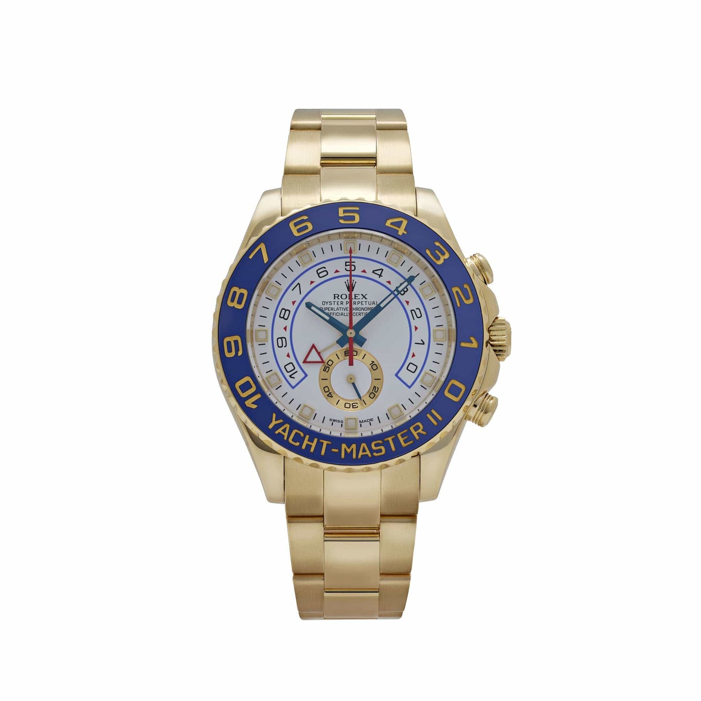 Rolex Yacht-Master II 116688 Yellow Gold White Dial (2014)