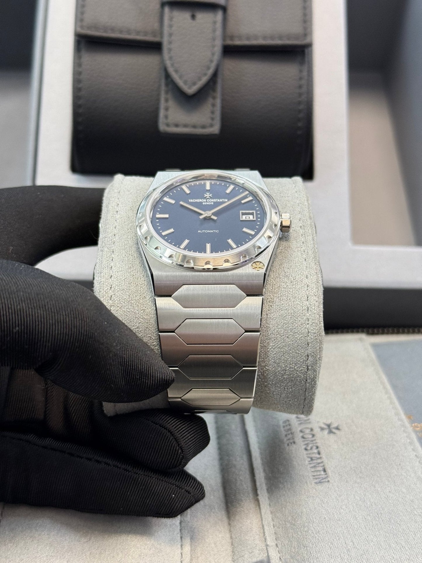 Vacheron Constantin Blue Dial Steel Historiques 222 Reference #  4200H/222A-B934