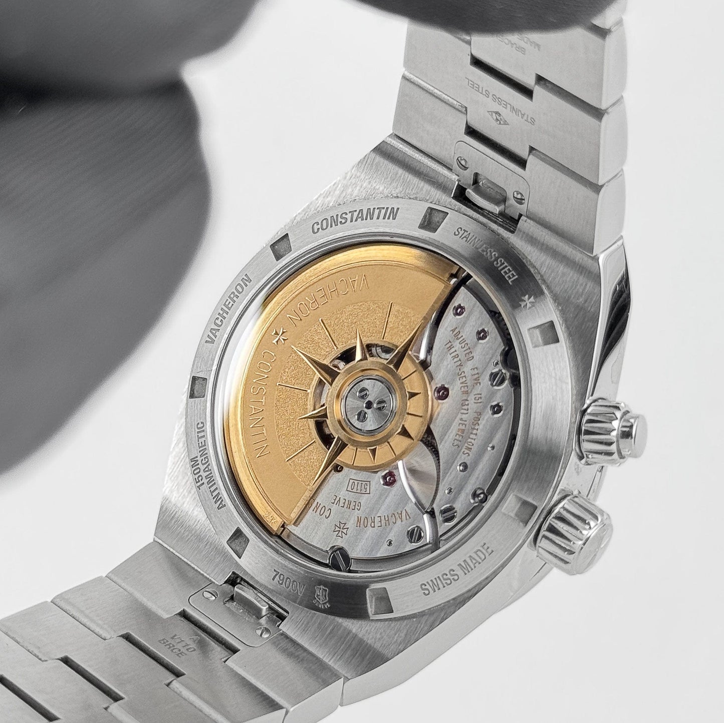 Vacheron Constantin Overseas Dual Time 7900V/110A-B334 Stainless Steel Blue Dial