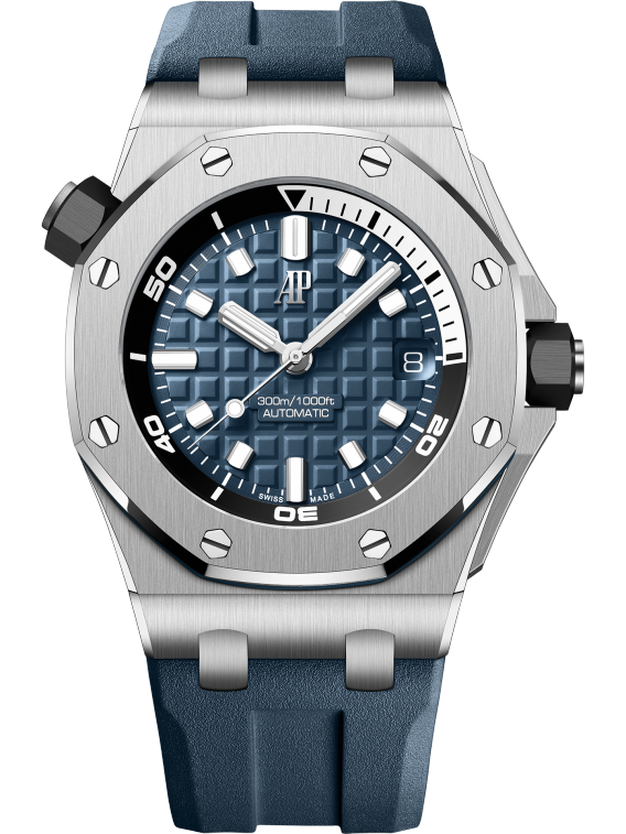 Audemars Piguet Blue Royal Oak Offshore Diver 15720ST.OO.A027CA.01