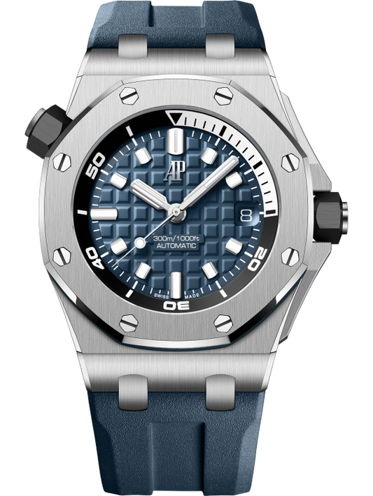 Audemars Piguet Blue Royal Oak Offshore Diver 15720ST.OO.A027CA.01