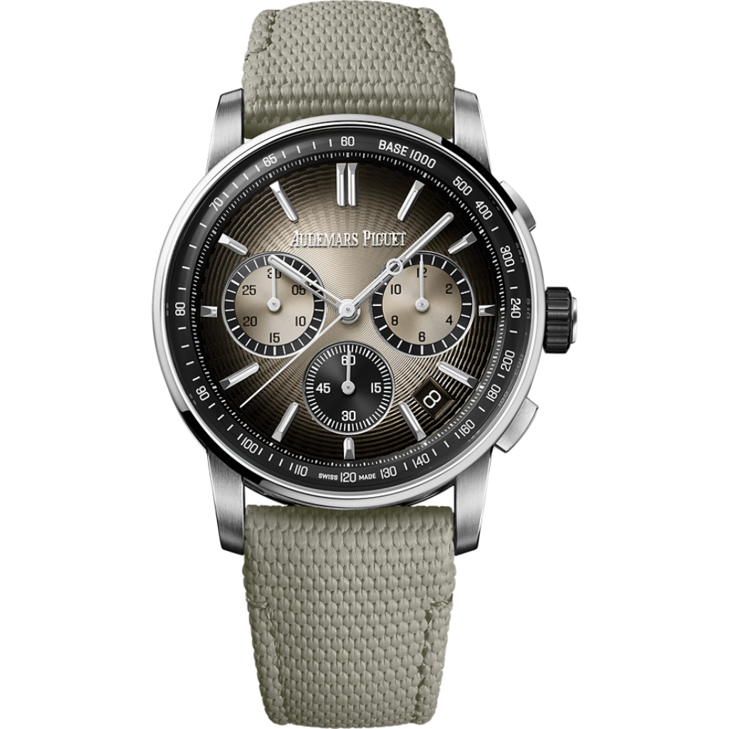 Audemars Piguet Code 11.59 by Audemars Piguet Selfwinding Chronograph 41 mm Beige  Dial Black Ceramic Rubber-Coated Strap 26393QT.OO.A064KB.01