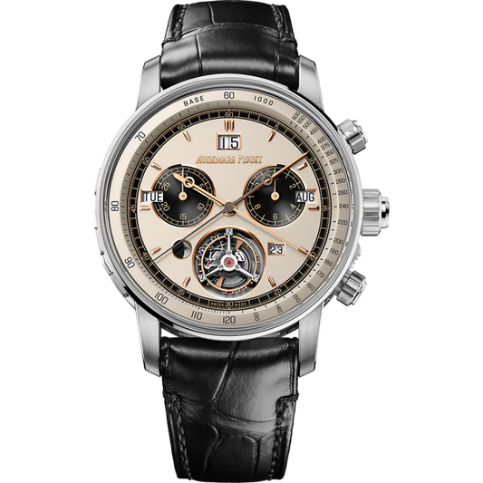 Audemars Piguet Code 11.59 by Audemars Piguet Ultra-Complication Universelle (RD#4) 42 mm Beige  Dial 18-Carat White Gold   Strap 26398BC.OO.D002CR.04