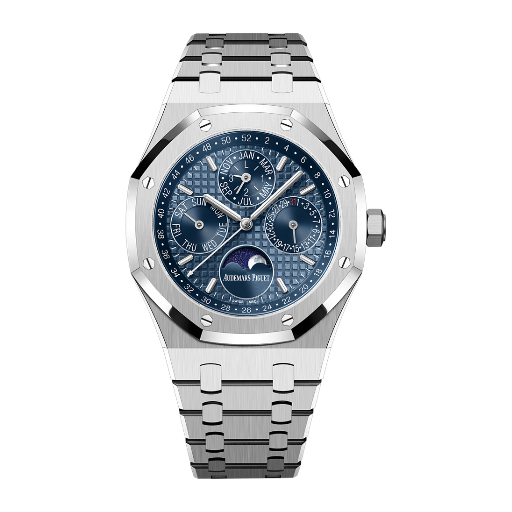 Audemars Piguet Royal Oak Perpetual Calendar 41 mm Blue Dial Stainless Steel Bracelet 26574ST.OO.1220ST.03