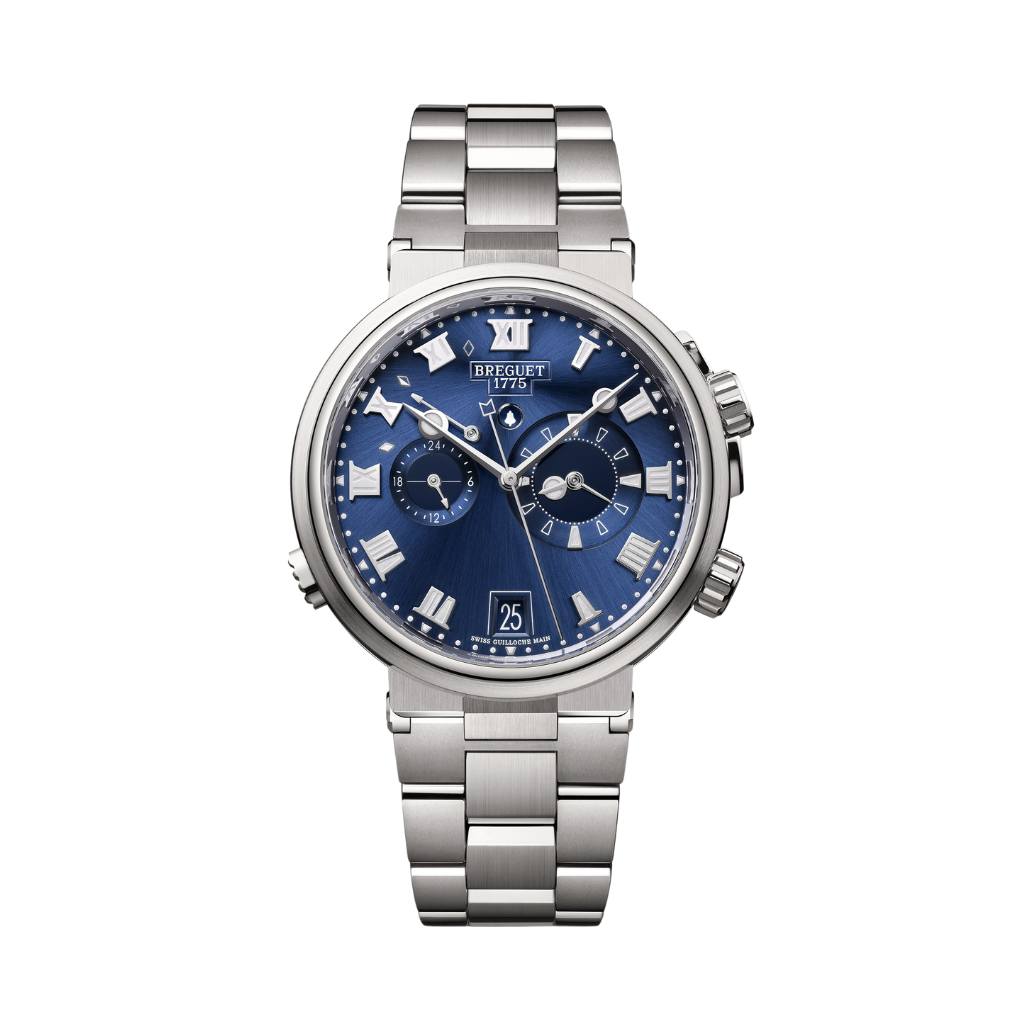 Breguet Marine 40 mm Blue Dial Titanium Bracelet 5547TI/Y1/TZ0