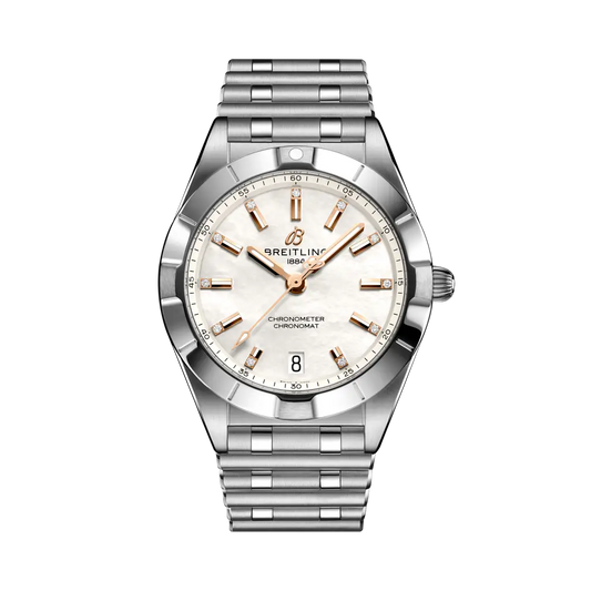 Breitling Chronomat 32mm White Dial Stainless Steel Bracelet A77310101A4A1