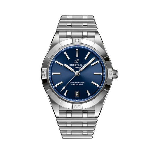 Breitling Chronomat Automatic 36 mm Blue Dial Stainless Steel Bracelet A10380101C1A1