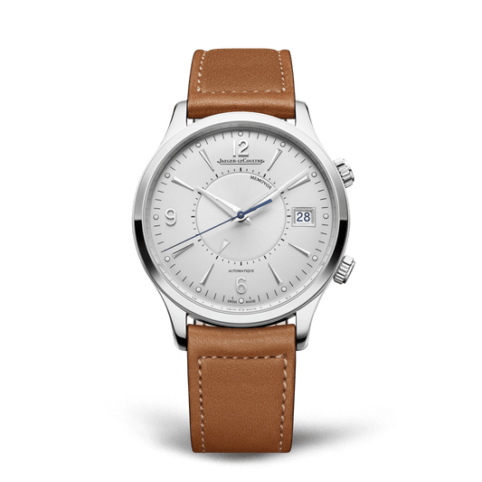 Jaeger-LeCoultre Master Control Memovox 40 mm Silvered Grey Dial Stainless Steel   Leather Strap Q411842J