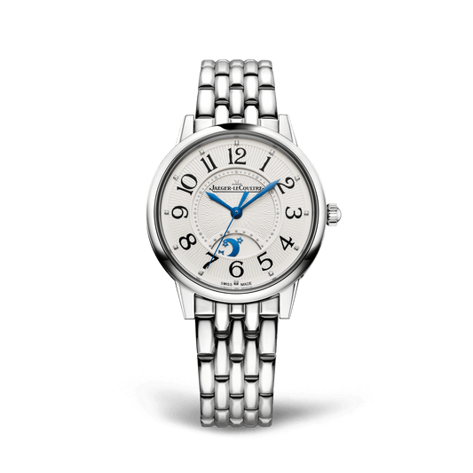 Jaeger-LeCoultre Rendez-Vous Classic Night & Day 34 mm Silvered Grey Dial Stainless Steel Bracelet Q3448110