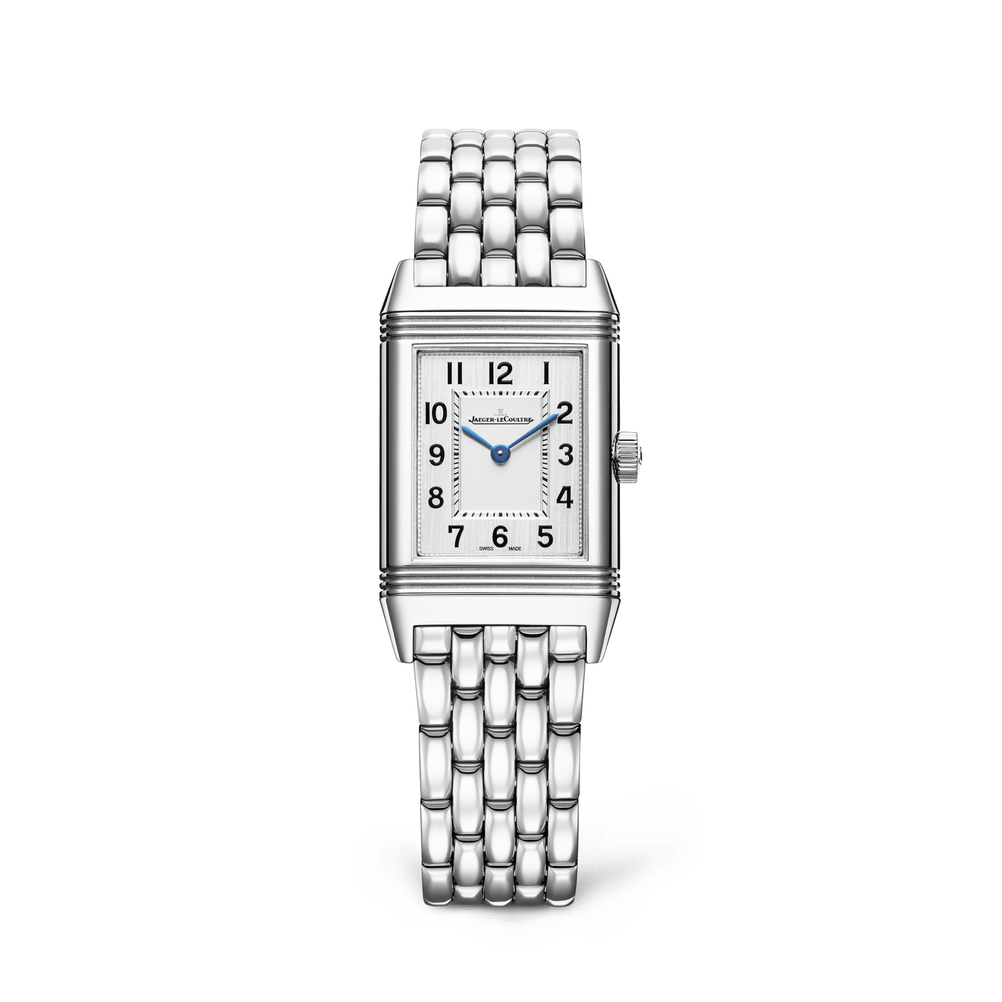 Jaeger-LeCoultre Reverso Classic Monoface 35.78 x 21 mm Silvered Grey Dial Stainless Steel Bracelet Q2618140