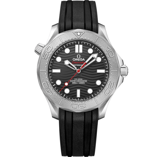 Omega Seamaster Diver 300M 42 mm Black Dial Stainless Steel Strap 210.32.42.20.01.002