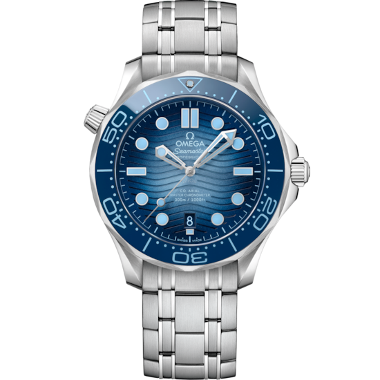 Omega Seamaster Diver 300M 42 mm Blue Dial Stainless Steel Bracelet 210.30.42.20.03.003