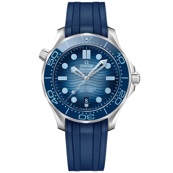 Omega Seamaster Diver 300M 42 mm Blue Dial Stainless Steel Strap 210.32.42.20.03.002