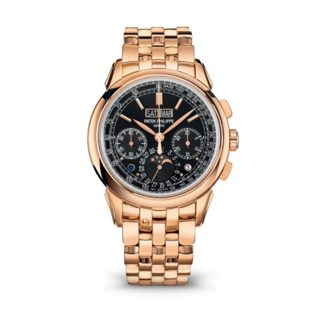 Patek Philippe Grand Complications 41 mm Black Dial 18k Rose Gold Bracelet 5270/1R-001