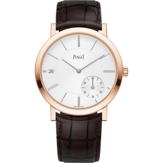 Piaget Altiplano Origin watch 40 mm Grey Dial 18k Rose Gold   Strap G0A45400
