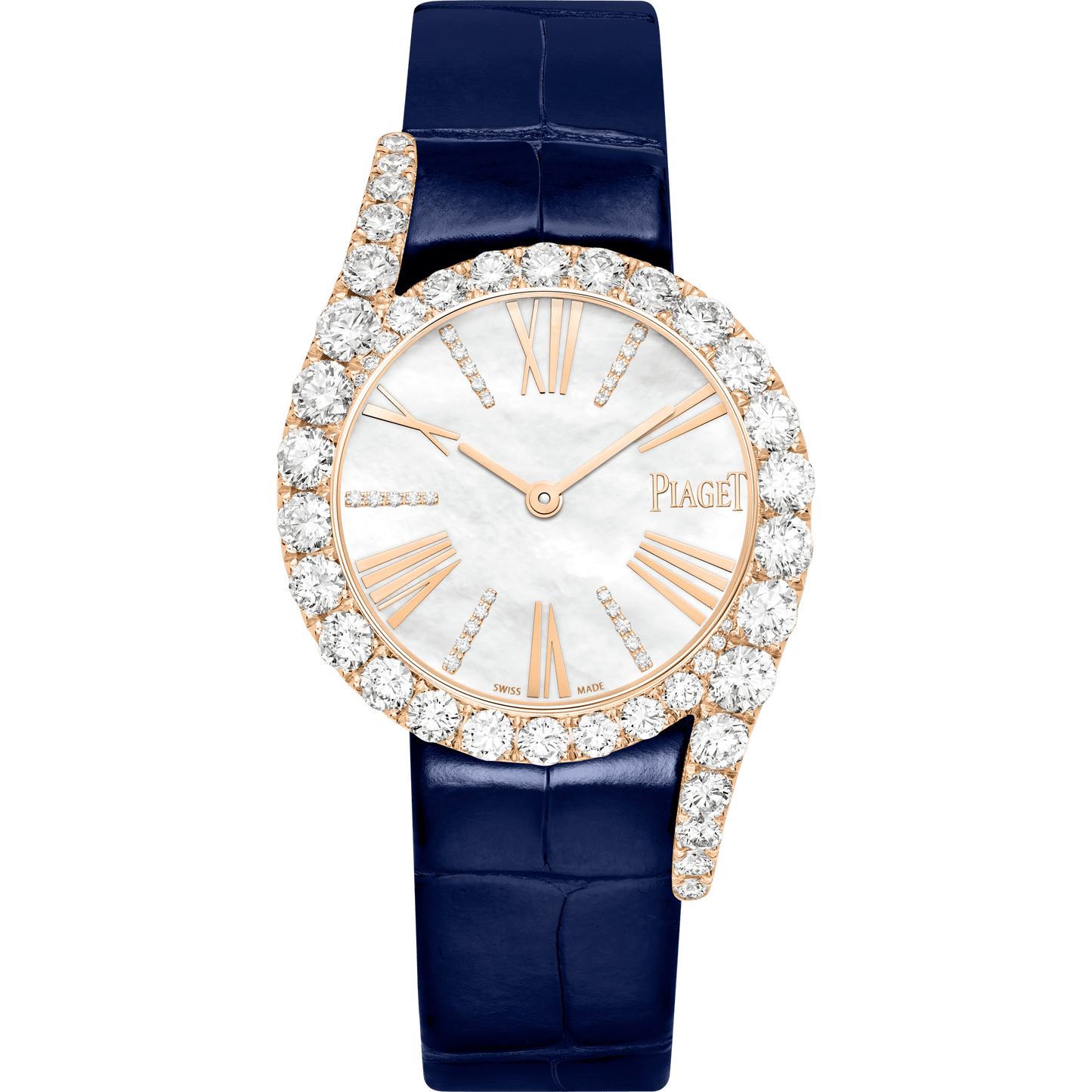 Piaget Limelight Gala Precious watch 32 mm White Mother-Of-Pearl Dial with Diamonds 18k Rose Gold   Strap G0A47181