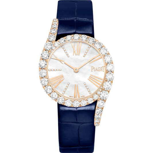 Piaget Limelight Gala Precious watch 32 mm White Mother-Of-Pearl Dial with Diamonds 18k Rose Gold   Strap G0A47181