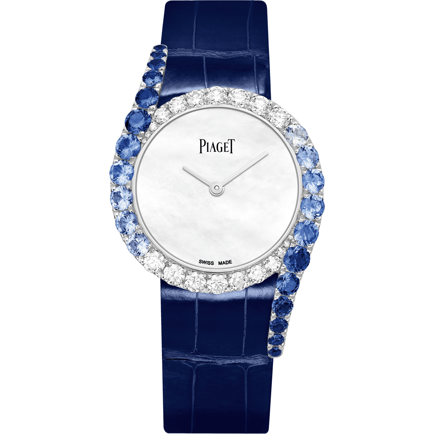 Piaget Limelight Gala Precious watch 32 mm White Mother-Of-Pearl Dial with Diamonds 18K White Gold   Strap G0A45363