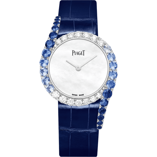 Piaget Limelight Gala Precious watch 32 mm White Mother-Of-Pearl Dial with Diamonds 18K White Gold   Strap G0A45363