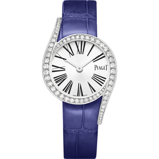 Piaget Limelight Gala watch 26 mm Silver Dial with Diamonds 18K White Gold   Strap G0A43150