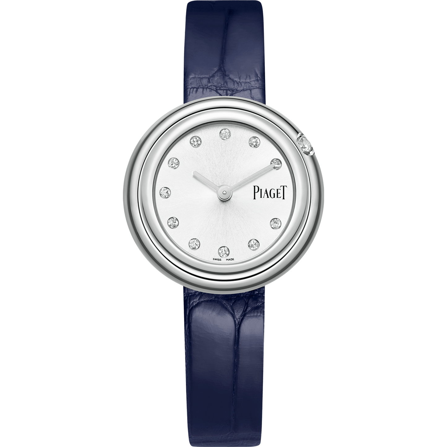 Piaget Possession watch 29 mm Silver Dial with Diamonds Stainless Steel   Strap G0A43080