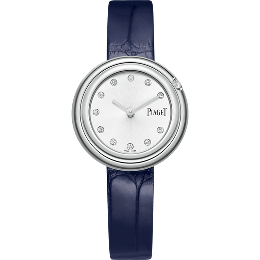 Piaget Possession watch 29 mm Silver Dial with Diamonds Stainless Steel   Strap G0A43080