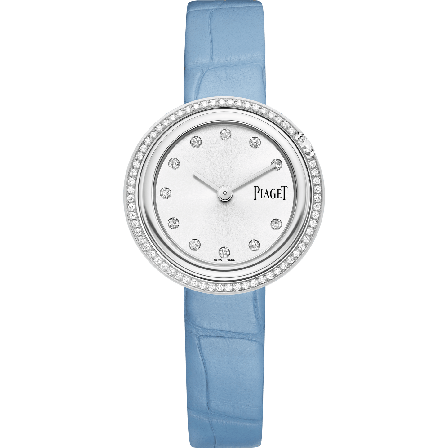 Piaget Possession watch 29 mm Silver Dial with Diamonds Stainless Steel   Strap G0A48080
