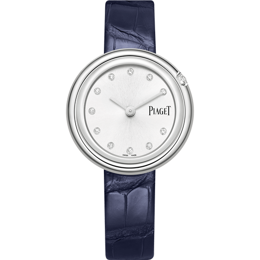 Piaget Possession watch 34 mm Silver Dial with Diamonds Stainless Steel   Strap G0A43090