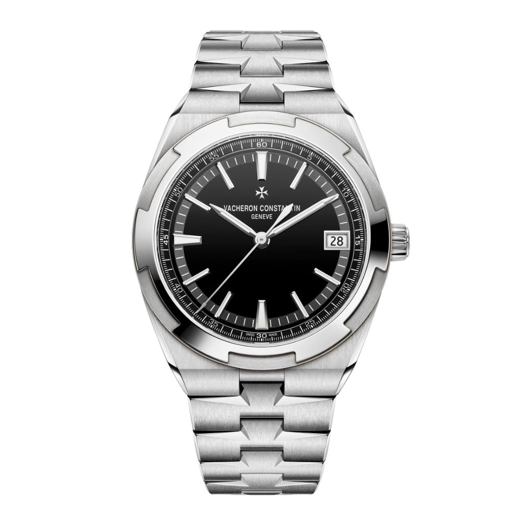 Vacheron Constantin Overseas self-winding 41 mm Black Dial Stainless Steel Bracelet 4520V/210A-B483