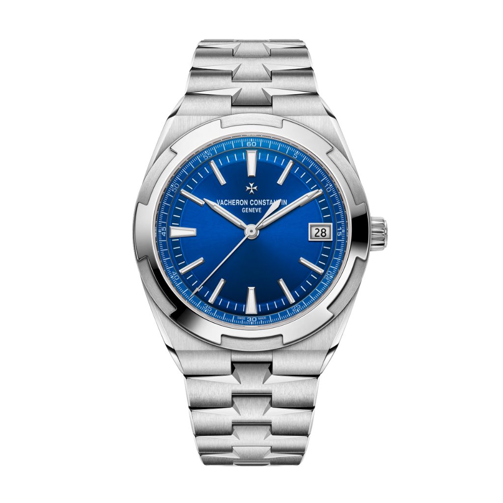 Vacheron Constantin Overseas self-winding 41 mm Blue Dial Stainless Steel Bracelet 4520V/210A-B128