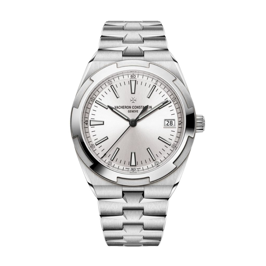 Vacheron Constantin Overseas self-winding 41 mm Silver Dial Stainless Steel Bracelet 4520V/210A-B126