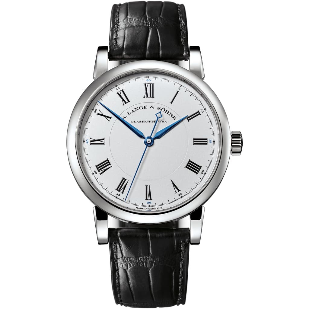 A. Lange & Sohne Richard Lange 40.5 mm Silver Dial 18k White Gold   Leather Strap 232.026 / LSLS2323AJ
