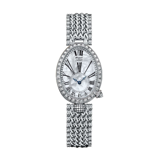 Breguet Reine 33 x 24.95 mm White Mother-Of-Pearl Dial with Diamonds White Gold Bracelet 8928BB/51/J20/DD00