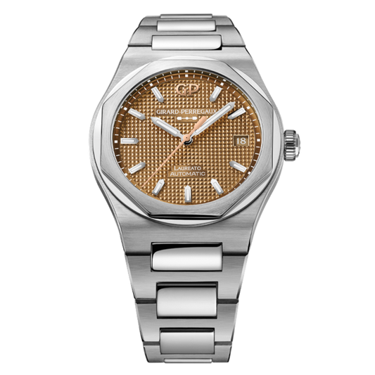 Girard-Perregaux Laureato 38 mm Brown Dial Stainless Steel Bracelet 81005-11-3154-1CM