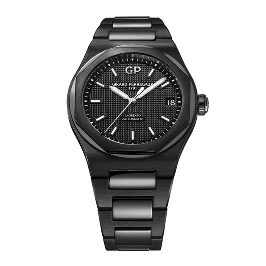 Girard-Perregaux Laureato 42 mm Black Dial Black Ceramic Bracelet 81010-32-631-32A