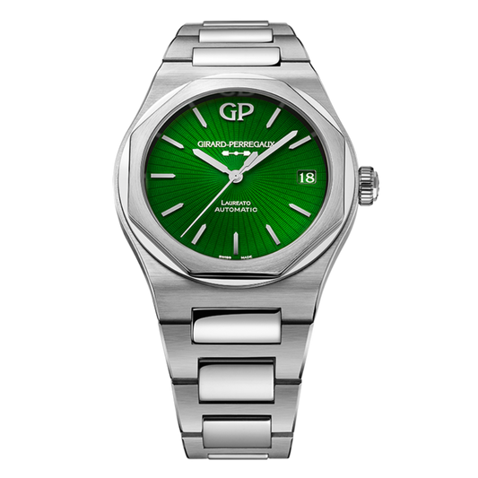 Girard-Perregaux Laureato 42 mm Green Dial Stainless Steel Bracelet 81010-11-433-11A