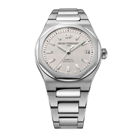 Girard-Perregaux Laureato 42 mm Silver Dial Stainless Steel Bracelet 81010-11-131-11A