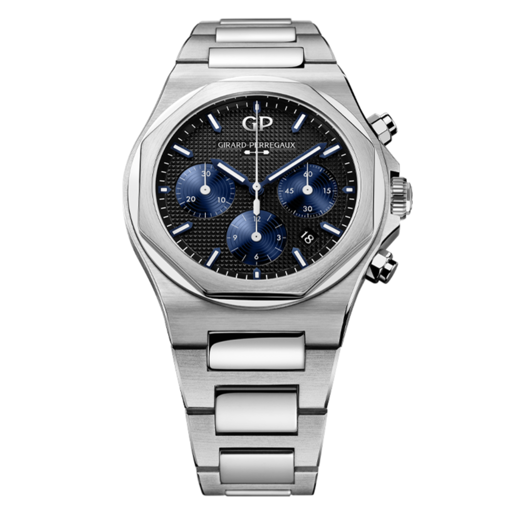Girard-Perregaux Laureato Chronograph 42 mm Black Dial Stainless Steel Bracelet 81020-11-631-11A