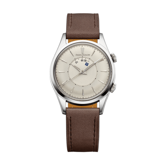 Jaeger-LeCoultre THE COLLECTIBLES Parking 35 mm Silvered Grey Dial Stainless Steel   Leather Strap QVE85801