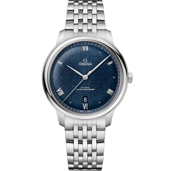 Omega De Ville Prestige 40 mm Blue Dial Stainless Steel Bracelet 434.10.40.20.03.001