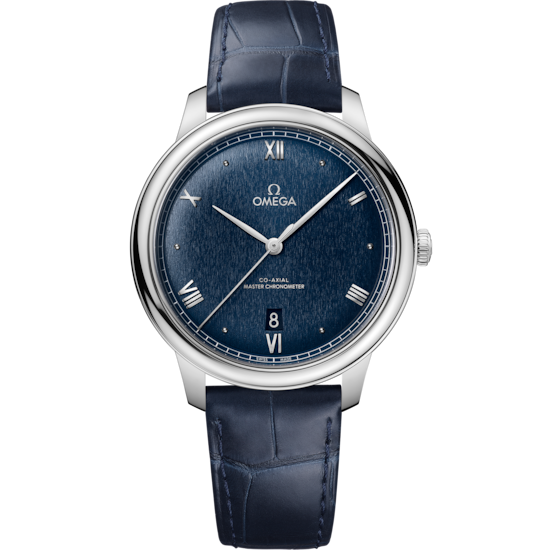 Omega De Ville Prestige 40 mm Blue Dial Stainless Steel Strap 434.13.40.20.03.001