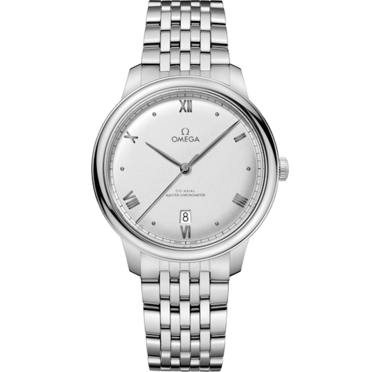 Omega De Ville Prestige 40 mm Silver Dial Stainless Steel Bracelet 434.10.40.20.02.001