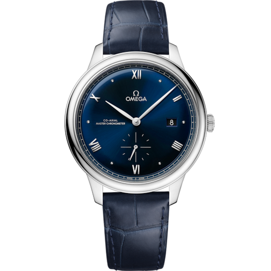 Omega De Ville Prestige 41 mm Blue Dial Stainless Steel Strap 434.13.41.20.03.001