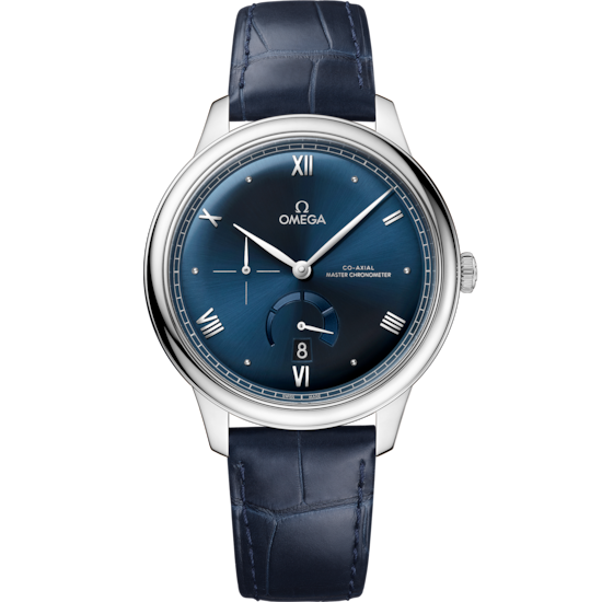 Omega De Ville Prestige 41 mm Blue Dial Stainless Steel Strap 434.13.41.21.03.002