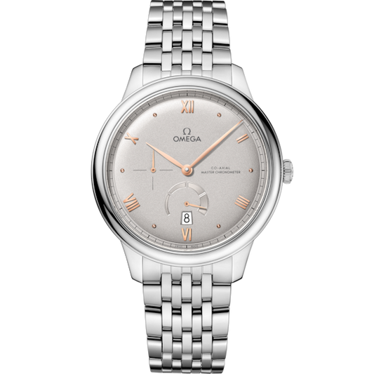Omega De Ville Prestige 41 mm Grey Dial Stainless Steel Bracelet 434.10.41.21.06.001