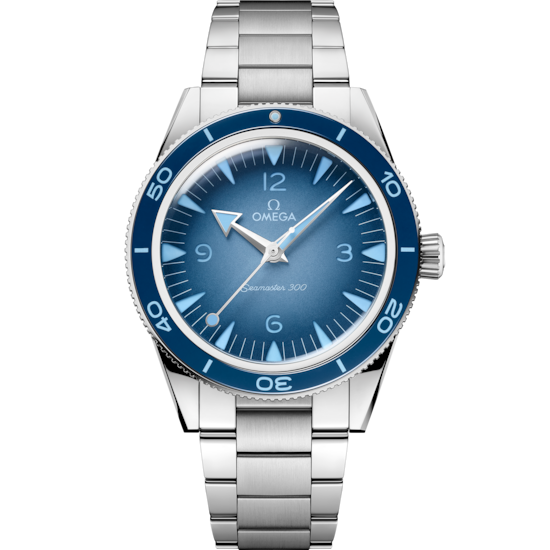 Omega Seamaster 300 41 mm Blue Dial Stainless Steel Bracelet 234.30.41.21.03.002