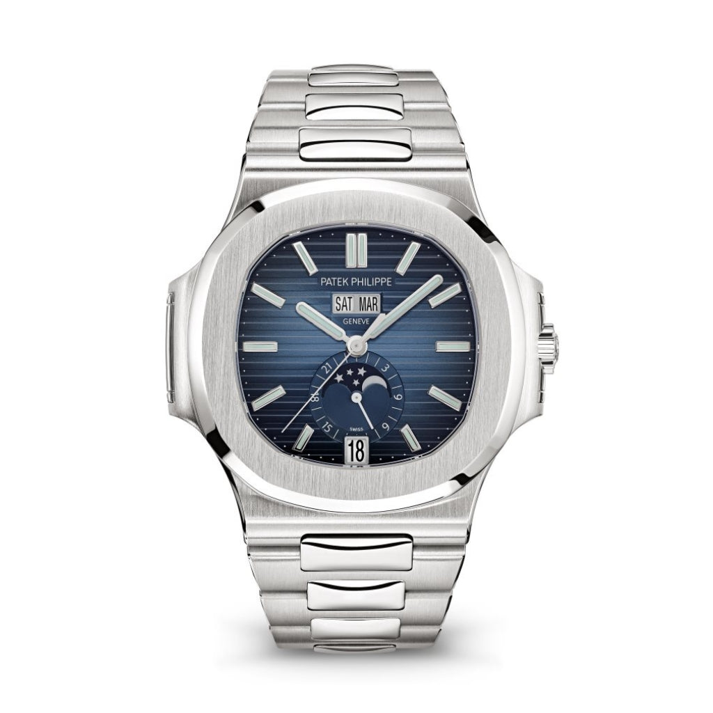 Patek Philippe Nautilus 40.5 mm Blue Dial Stainless Steel Bracelet 5726/1A-014